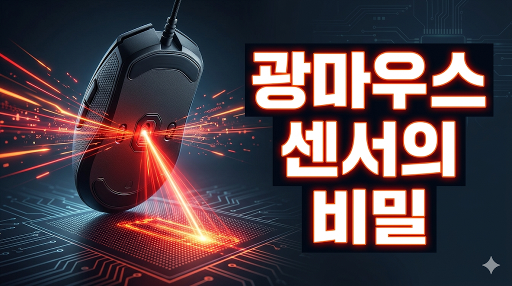 광마우스 센서가 초당 수천 장의 사진을 찍어 이동을 계산하는 기술의 비밀 썸네일