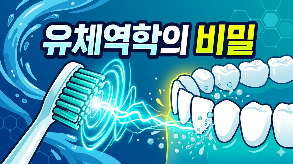 전동 칫솔의 음파 진동이 치아 사이의 플라그를 제거하는 유체역학의 비밀 썸네일