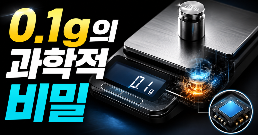 주방 저울 원리: 스트레인 게이지가 하중을 전기 신호로 바꾸는 과학적 과정 썸네일