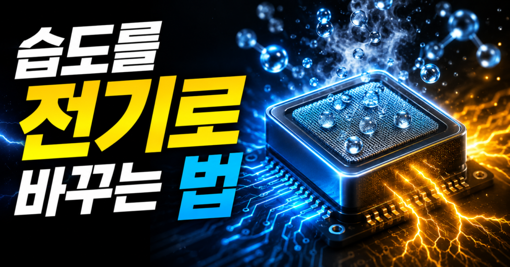 스마트 가습기 습도 센서 원리: 정전 용량 변화가 공기를 읽는 법 썸네일