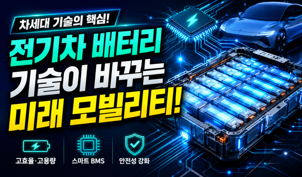전기차 배터리 관리 시스템 BMS가 셀 전압 차를 맞추는 밸런싱 원리 썸네일